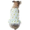 Frisco Sunflower Gingham Dog & Cat Dress