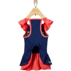 Frisco Embroidered Floral Dog & Cat Dress -Pet Cat Shop 312128 PT4. AC SS1800 V1644425538