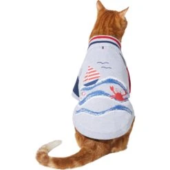 Frisco Nautical Polo Dog & Cat Shirt -Pet Cat Shop 312160 PT2. AC SS1800 V1644532077
