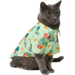Frisco Hawaiian Floral Camp Dog & Cat Shirt -Pet Cat Shop 312168 PT2. AC SS1800 V1644525745