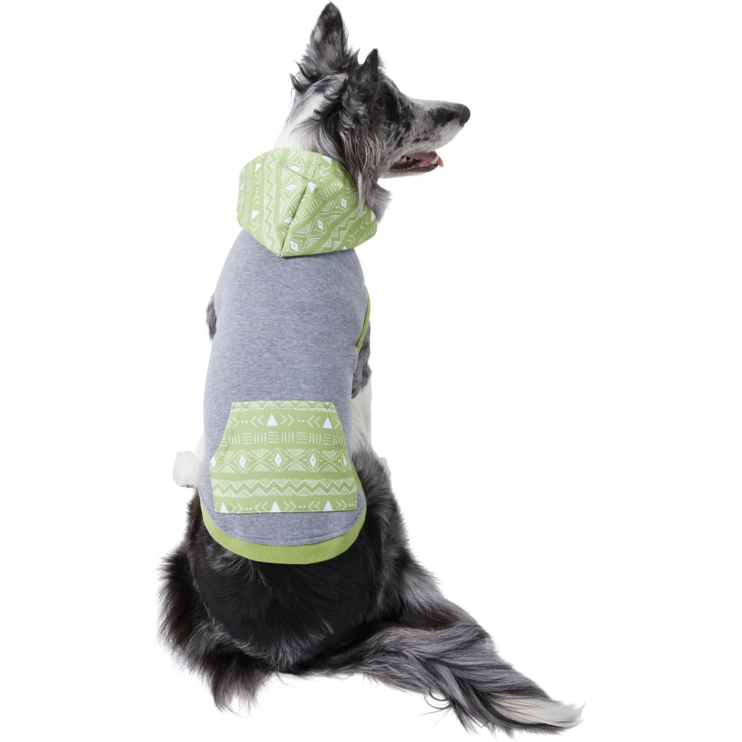 Frisco Green Southwest Dog & Cat Hoodie 1 Frisco Green Southwest Dog & Cat Hoodie