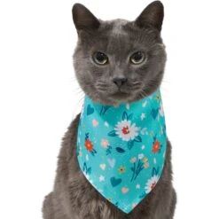 Frisco Spring Floral Dog & Cat Bandana -Pet Cat Shop 312294 PT2. AC SS1800 V1644882580
