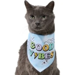 Frisco Good Vibes Dog & Cat Bandana -Pet Cat Shop 312297 PT2. AC SS1800 V1644885749