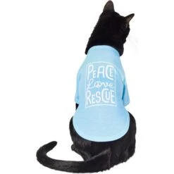 Frisco Peace Love Rescue Dog & Cat T-Shirt 8 Frisco Peace Love Rescue Dog & Cat T-Shirt -Pet Cat Shop 315068 PT2. AC SS1800 V1646351611