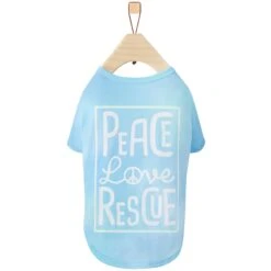 Frisco Peace Love Rescue Dog & Cat T-Shirt 9 Frisco Peace Love Rescue Dog & Cat T-Shirt -Pet Cat Shop 315068 PT4. AC SS1800 V1646350198