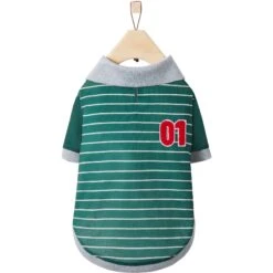 Frisco Green Rugby Dog & Cat Polo Shirt 13 Frisco Green Rugby Dog & Cat Polo Shirt -Pet Cat Shop 315084 PT4. AC SS1800 V1646440721