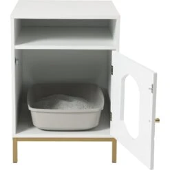 Frisco Elevated Side Table Litter Box Cover -Pet Cat Shop 322627 PT3. AC SS1800 V1653421283