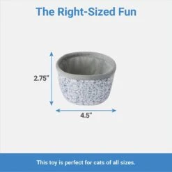 Frisco Guacamole Bowl Cat Toy With Catnip, Medium, 4 Count -Pet Cat Shop 327059 PT2. AC SS1800 V1645205849