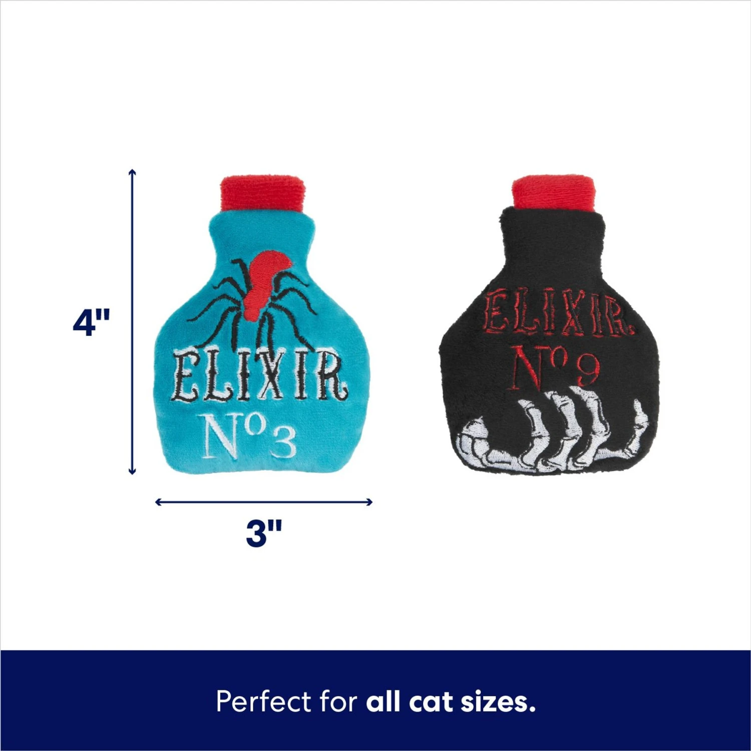 Frisco Halloween Elixirs Plush Cat Toy With Catnip 2 Frisco Halloween Elixirs Plush Cat Toy With Catnip - Image 2