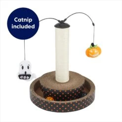 Frisco Halloween Pumpkin And Ghost Interactive Scratcher Cat Toy With Catnip 7 Frisco Halloween Pumpkin And Ghost Interactive Scratcher Cat Toy With Catnip -Pet Cat Shop 344074 PT2. AC SS1800 V1657657033