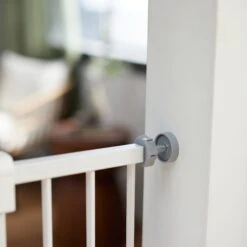 Frisco Wood & Metal Extra Tall Auto-close Dog Gate -Pet Cat Shop 353470 PT5. AC SS1800 V1657747285