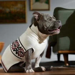 Frisco Geometric Pattern Dog & Cat Sweater -Pet Cat Shop 353642 PT7. AC SS1800 V1660749718