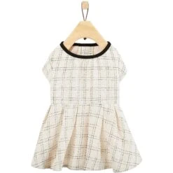 Frisco Tweed Weave Ruffle Skirt Dog & Cat Dress 10 Frisco Tweed Weave Ruffle Skirt Dog & Cat Dress -Pet Cat Shop 353649 PT4. AC SS1800 V1659726539