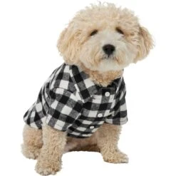 Frisco Black Plaid Dog & Cat Shirt -Pet Cat Shop 353682 PT2. AC SS1800 V1659007316