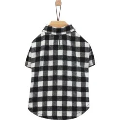 Frisco Black Plaid Dog & Cat Shirt -Pet Cat Shop 353682 PT3. AC SS1800 V1659726422
