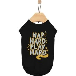 Frisco Nap Hard Play Hard Dog & Cat T-Shirt -Pet Cat Shop 353713 PT4. AC SS1800 V1659725875