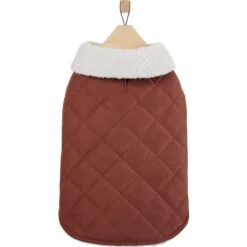 Frisco Mid-Heavyweight Fleece Lined Quilted Dog & Cat Coat -Pet Cat Shop 353877 PT4. AC SS1800 V1659726712