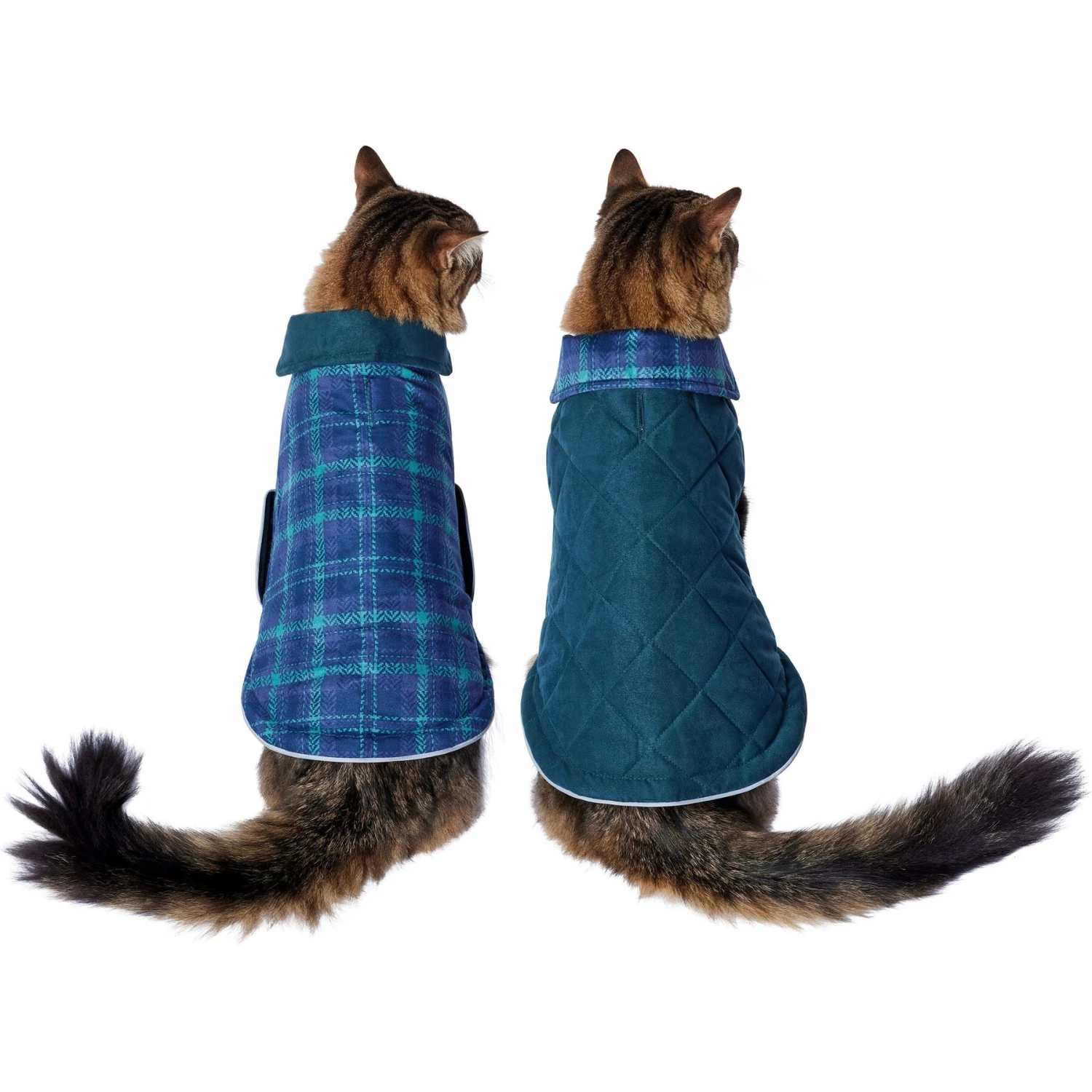 Frisco Mediumweight Reversible Dog & Cat Coat 1 Frisco Mediumweight Reversible Dog & Cat Coat