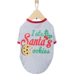 Frisco I Ate Santa's Cookies Dog & Cat T-Shirt 10 Frisco I Ate Santa's Cookies Dog & Cat T-Shirt -Pet Cat Shop 358293 PT4. AC SS1800 V1660764463