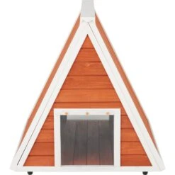 Frisco Outdoor Wooden A-Frame Cat House -Pet Cat Shop 361001 PT2. AC SS1800 V1657828190