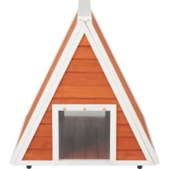 Frisco Outdoor Wooden A-Frame Cat House -Pet Cat Shop 361001 PT4. AC SS1800 V1658150652