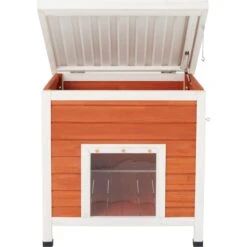 Frisco Outdoor Wooden Cat House With Retractable Roof -Pet Cat Shop 361008 PT4. AC SS1800 V1658150709