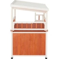 Frisco Outdoor Wooden Cat House With Balcony & Step Ladder 10 Frisco Outdoor Wooden Cat House With Balcony & Step Ladder -Pet Cat Shop 361012 PT3. AC SS1800 V1657828422