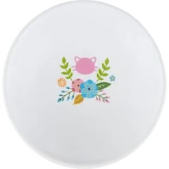 Frisco Cat Face Floral Wide Shape Elevated Non-Skid Ceramic Cat Bowl -Pet Cat Shop 363377 PT4. AC SS1800 V1657657267