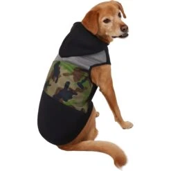 Frisco Army Camo Dog & Cat Hoodie -Pet Cat Shop 368774 PT4. AC SS1800 V1669101578