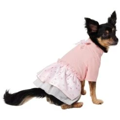 Frisco Tulle Hearts Dog & Cat Dress -Pet Cat Shop 371070 PT2. AC SS1800 V1701797007