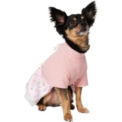 Frisco Tulle Hearts Dog & Cat Dress -Pet Cat Shop 371070 PT3. AC SS1800 V1700690603