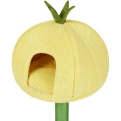 Frisco Pineapple 33.5" Plush Cat Scratching Post And Condo -Pet Cat Shop 371361 PT2. AC SS1800 V1664373481