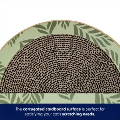 Frisco Interactive Maze & Scratch Cardboard Cat Toy Box With Catnip, Palms -Pet Cat Shop 506130 PT3. AC SS1800 V1671551754