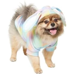 Frisco Wash Effect Bunny Ear Hoodie -Pet Cat Shop 521374 PT2. AC SS1800 V1699653752
