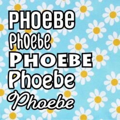 Frisco Personalized Blue Daisy Bandana -Pet Cat Shop 555206 PT4. AC SS1800 V1669839927