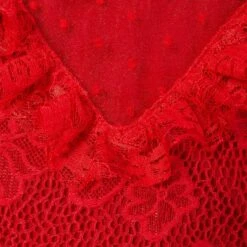 Frisco Red Ruffle Dog & Cat Dress + Headpiece -Pet Cat Shop 707286 PT6. AC SS1800 V1689271359