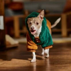 Frisco 2-Tone Colorblock Fleece Dog & Cat Hoodie -Pet Cat Shop 718134 PT7. AC SS1800 V1692376368