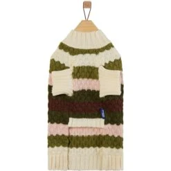 Frisco Bubble Knit Multi Striped Mock Neck Dog & Cat Sweater -Pet Cat Shop 718854 PT4. AC SS1800 V1693234898