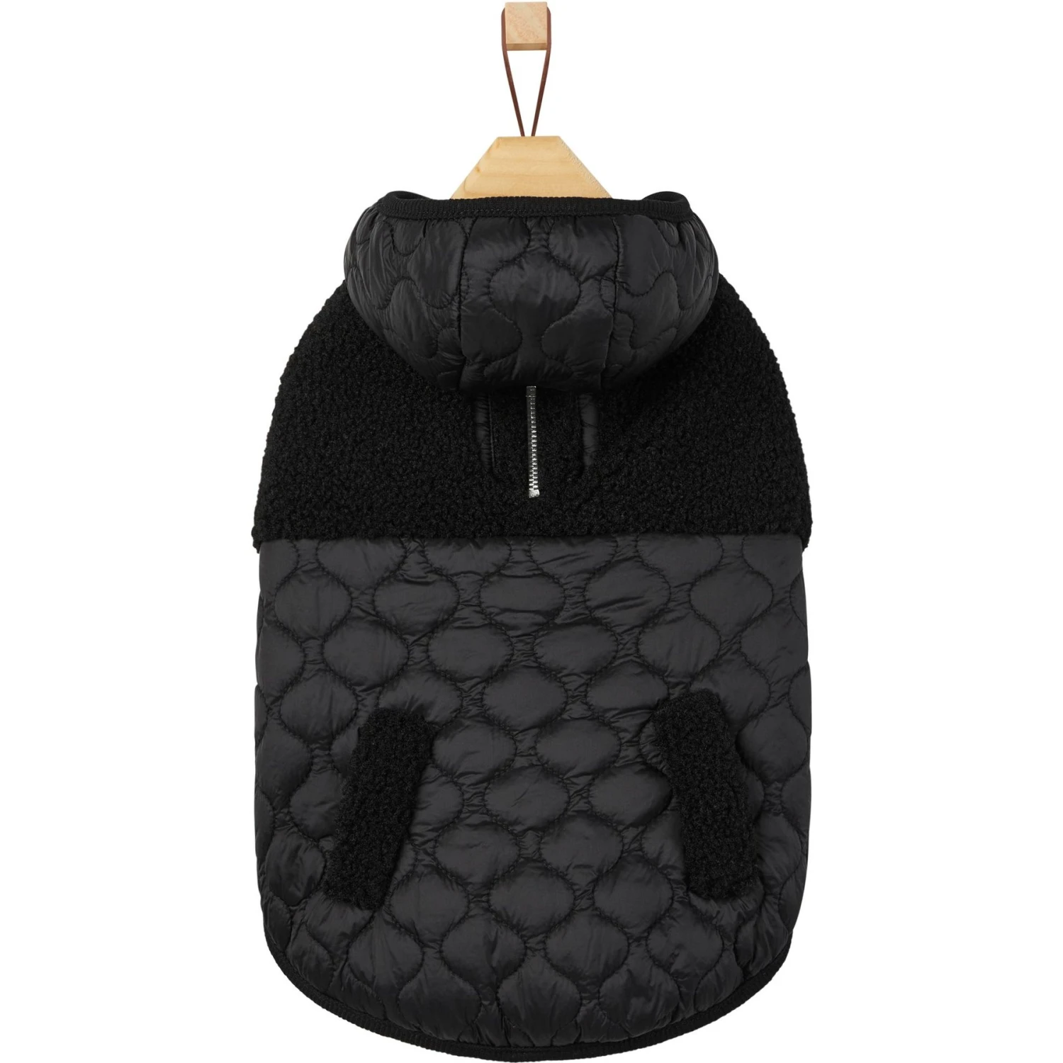 Frisco Heavy Weight Dog & Cat Quilted Hybrid Coat With Sherpa Lining 4 Frisco Heavy Weight Dog & Cat Quilted Hybrid Coat With Sherpa Lining - Image 4