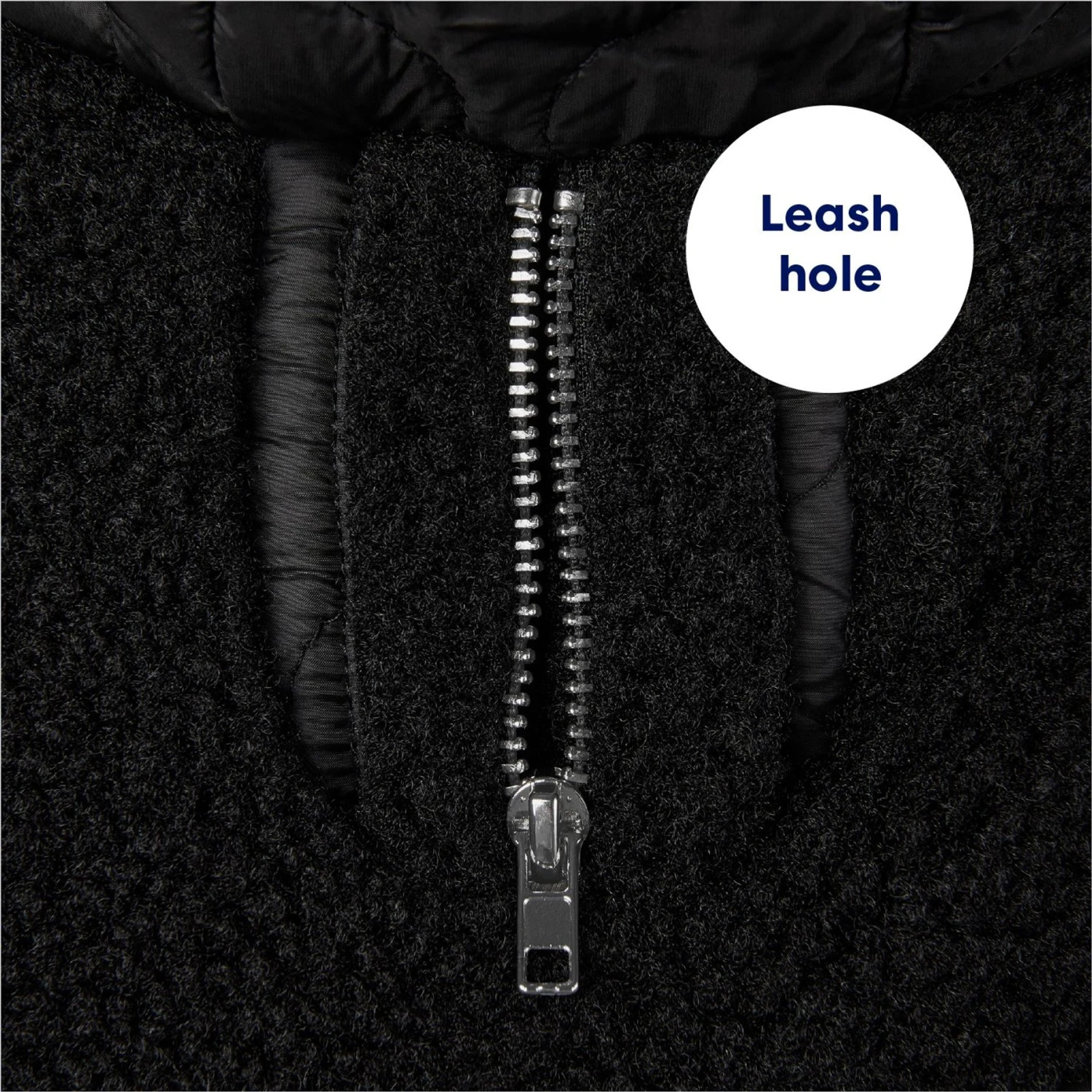 Frisco Heavy Weight Dog & Cat Quilted Hybrid Coat With Sherpa Lining 7 Frisco Heavy Weight Dog & Cat Quilted Hybrid Coat With Sherpa Lining - Image 7