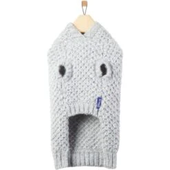 Frisco Heathered Chunky Dog & Cat Hooded Sweater -Pet Cat Shop 720454 PT4. AC SS1800 V1693234893
