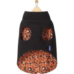 Frisco Light Weight Leopard Print Lined Fleece Dog & Cat Vest -Pet Cat Shop 720694 PT4. AC SS1800 V1692978494