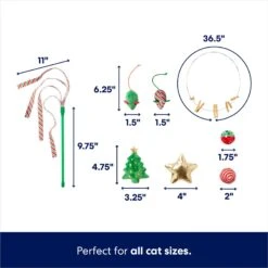 Frisco Holiday Cozy Christmas Sack Variety Pack Cat Toy With Catnip 7 Frisco Holiday Cozy Christmas Sack Variety Pack Cat Toy With Catnip -Pet Cat Shop 740054 PT2. AC SS1800 V1695046483