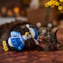 Frisco Holiday Penguin Plush Kicker Cat Toy With Catnip -Pet Cat Shop 740086 PT3. AC SS1800 V1695043406