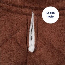 Frisco Medium Weight Quilted Dog & Cat Coat With Cozy Sherpa Lining -Pet Cat Shop 744310 PT6. AC SS1800 V1692195418