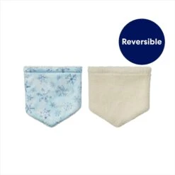 Frisco Reversible Snowflake Cozy Knit Faux Fur Dog & Cat Pullover Bandana, 1 Count -Pet Cat Shop 746630 PT3. AC SS1800 V1695046102