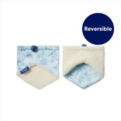 Frisco Reversible Snowflake Cozy Knit Faux Fur Dog & Cat Pullover Bandana, 1 Count -Pet Cat Shop 746630 PT4. AC SS1800 V1694799889