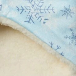 Frisco Reversible Snowflake Cozy Knit Faux Fur Dog & Cat Pullover Bandana, 1 Count -Pet Cat Shop 746630 PT5. AC SS1800 V1694799575