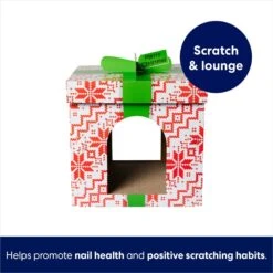 Frisco Holiday Gift Box Cardboard Cat House & Frisco Holiday Santa's Workshop Cardboard Cat House 12 Frisco Holiday Gift Box Cardboard Cat House & Frisco Holiday Santa's Workshop Cardboard Cat House -Pet Cat Shop 986158 PT3. AC SS1800 V1698257848