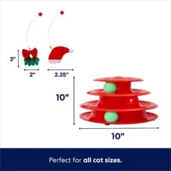 Frisco Holiday Santa Hat & Mistletoe Cat Tracks Cat Toy & Frisco Holiday Gingerbread Interactive Cat Scratcher Cat Toy With Catnip 11 Frisco Holiday Santa Hat & Mistletoe Cat Tracks Cat Toy & Frisco Holiday Gingerbread Interactive Cat Scratcher Cat Toy With Catnip -Pet Cat Shop 986246 PT2. AC SS1800 V1698258056